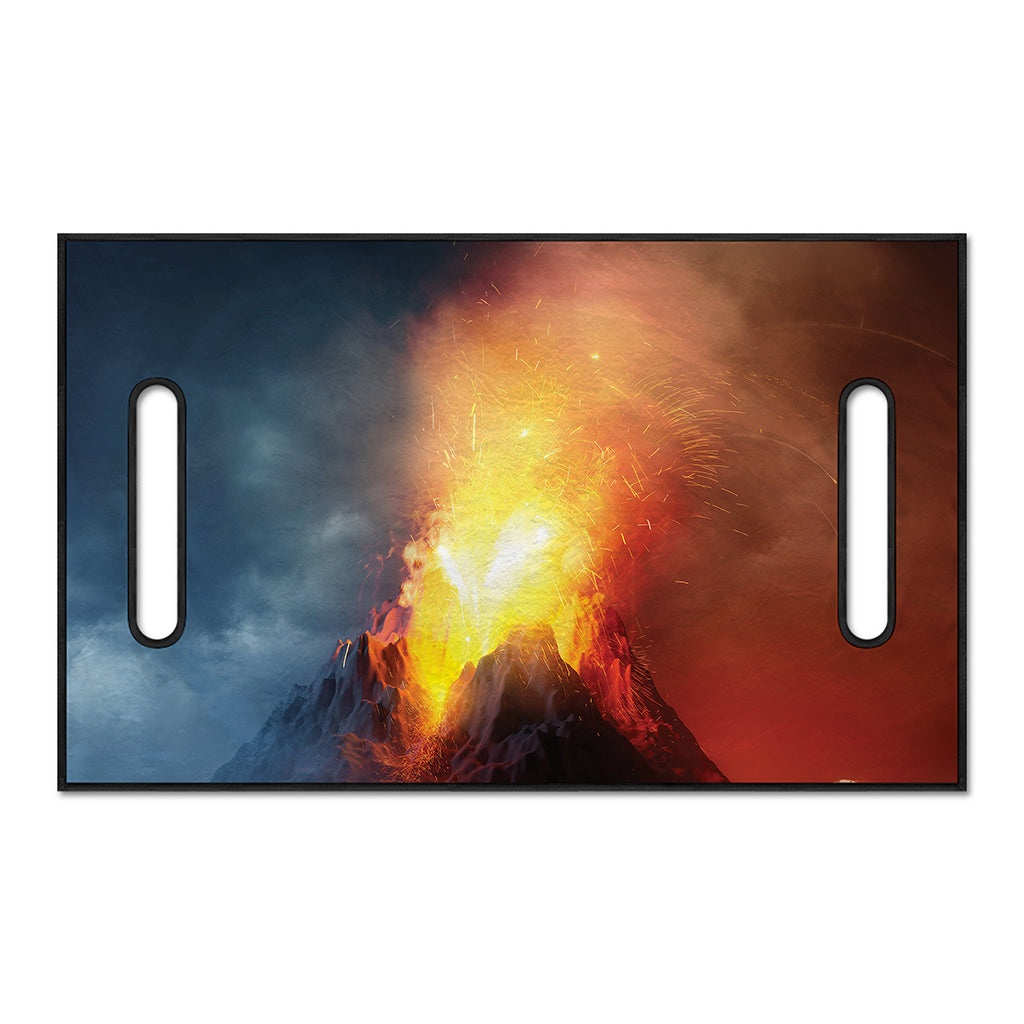 Volcano Eruption Print Golf Cart Seat Cover