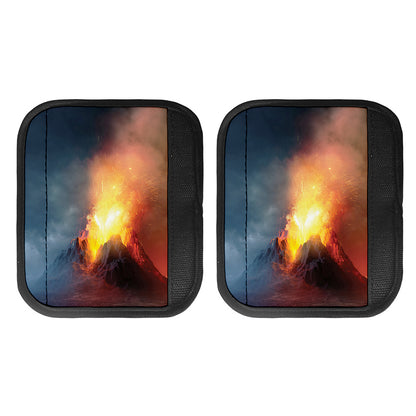 Volcano Eruption Print Handle Covers