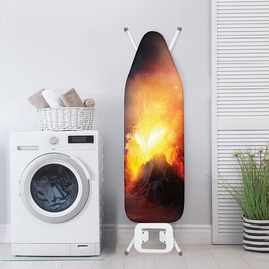 Volcano Eruption Print Ironing Board Cover