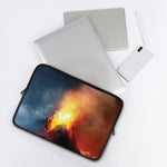 Volcano Eruption Print Laptop Sleeve
