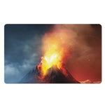 Volcano Eruption Print Polyester Doormat