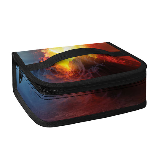 Volcano Eruption Print Small Lunch Bag