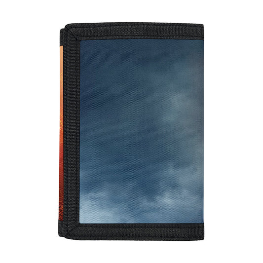 Volcano Eruption Print Trifold Wallet