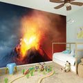 Volcano Eruption Print Wall Sticker