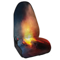 Volcano Eruption Print Waterproof Car Seat Cover