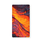 Volcano Lava Print Baby Crib Sheet