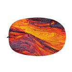 Volcano Lava Print Car Side Mirror Covers