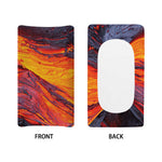 Volcano Lava Print Changing Pad Cover