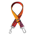 Volcano Lava Print Dog Seat Belt