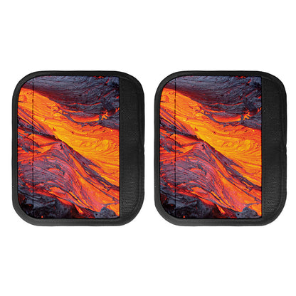 Volcano Lava Print Handle Covers