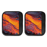 Volcano Lava Print Handle Covers
