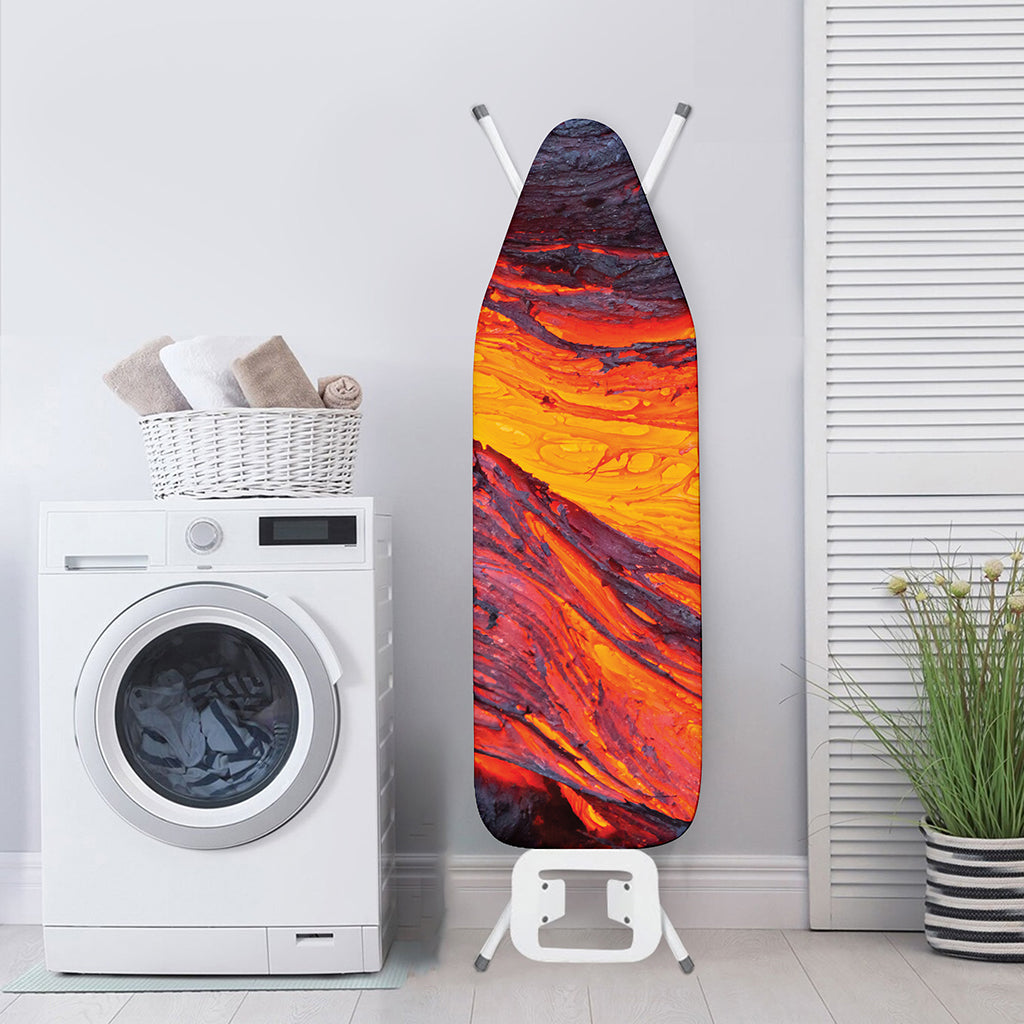 Volcano Lava Print Ironing Board Cover