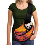 Volcano Lava Print Pet Sling Carrier