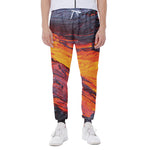 Volcano Lava Print Scuba Joggers