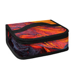 Volcano Lava Print Small Lunch Bag