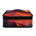 Volcano Lava Print Small Lunch Bag