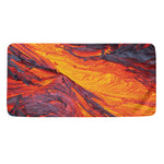 Volcano Lava Print Towel