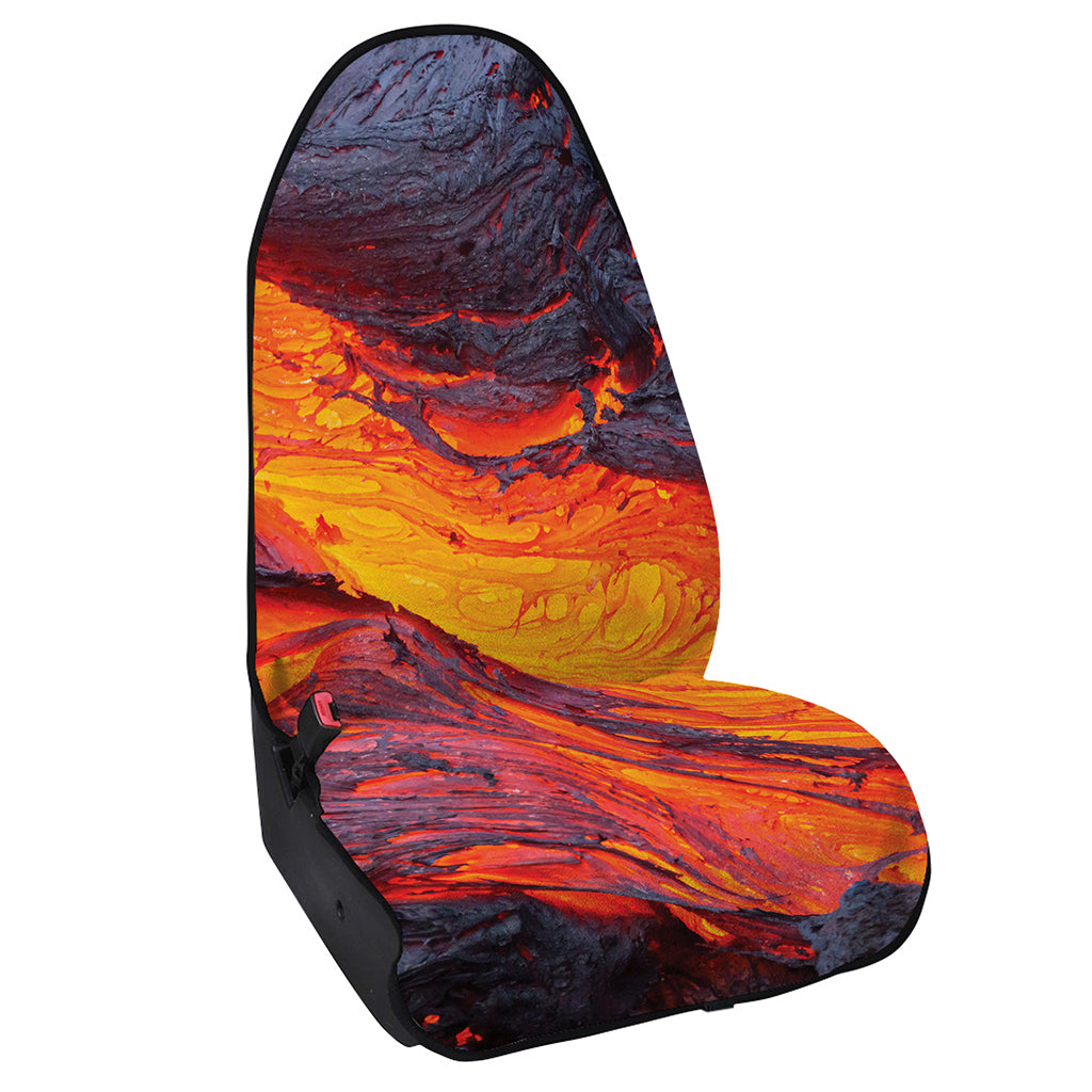 Volcano Lava Print Waterproof Car Seat Cover
