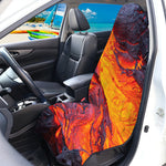 Volcano Lava Print Waterproof Car Seat Cover