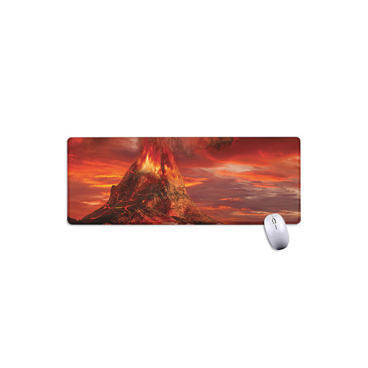Volcano On The Sea Print Extended Mouse Pad