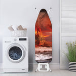 Volcano On The Sea Print Ironing Board Cover