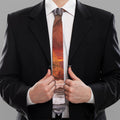 Volcano On The Sea Print Necktie