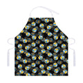 Volleyball Pattern Print Adjustable Apron