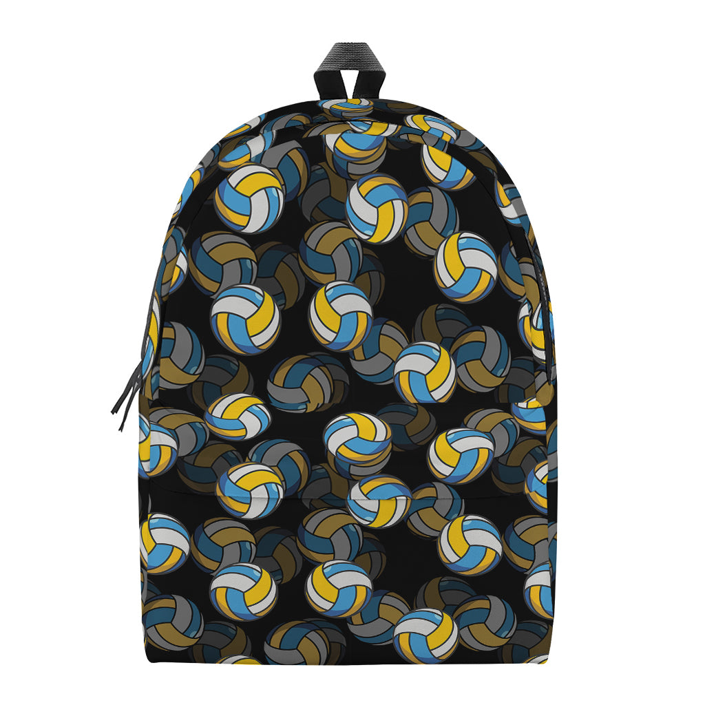 Volleyball Pattern Print Backpack