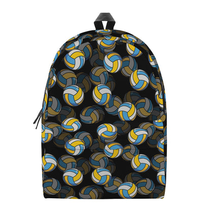 Volleyball Pattern Print Backpack