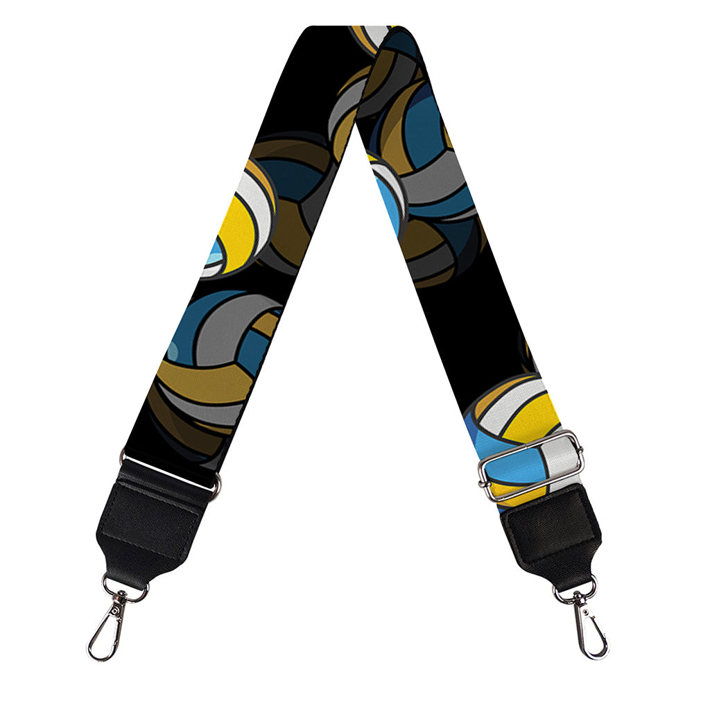 Volleyball Pattern Print Bag Strap