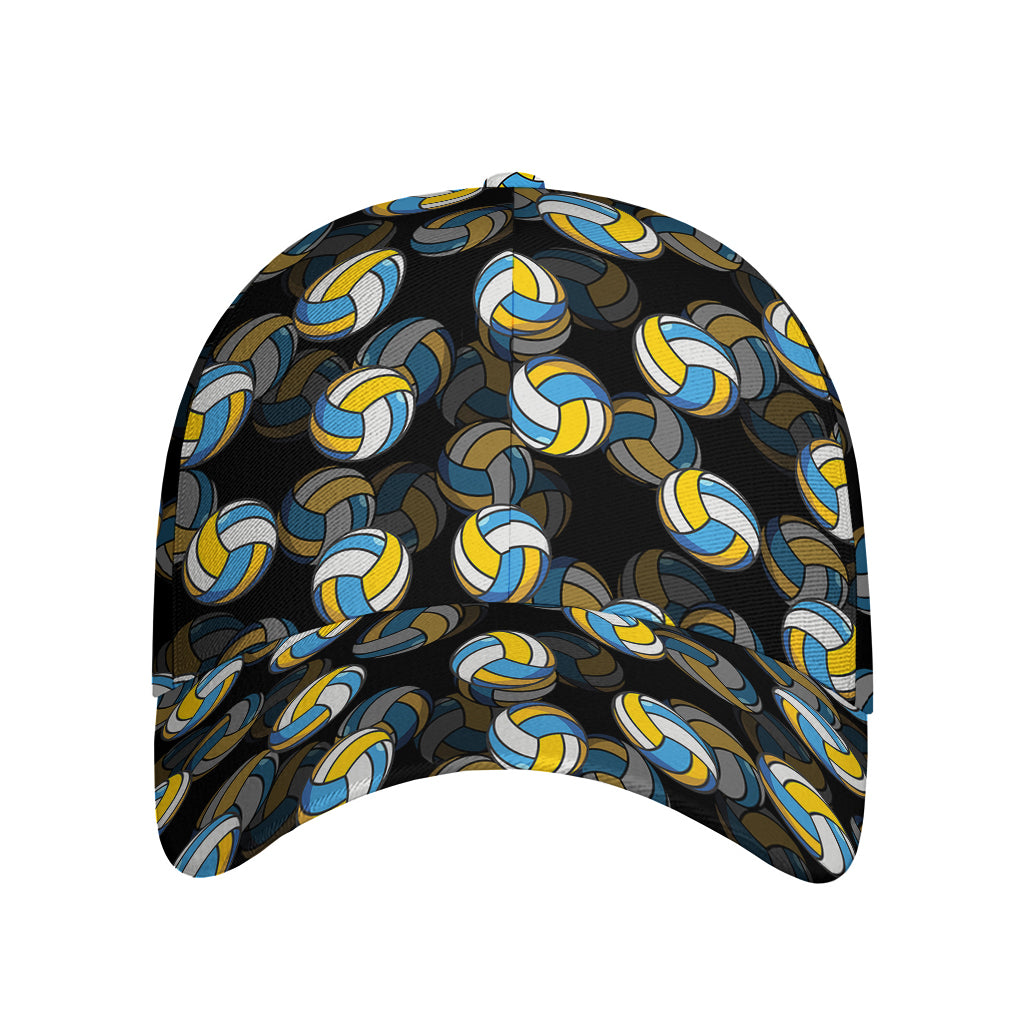 Volleyball Pattern Print Baseball Cap