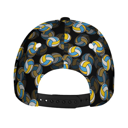 Volleyball Pattern Print Baseball Cap