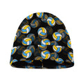 Volleyball Pattern Print Beanie