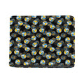 Volleyball Pattern Print Bifold Wallet