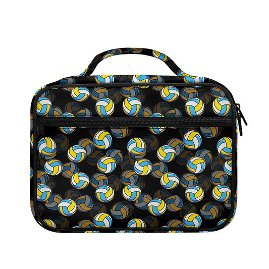 Volleyball Pattern Print Briefcase Bible Bag