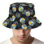 Volleyball Pattern Print Bucket Hat