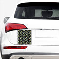 Volleyball Pattern Print Car Sticker