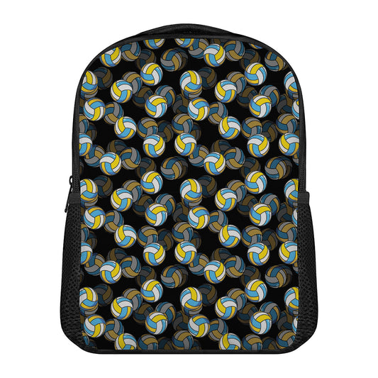 Volleyball Pattern Print Casual Backpack