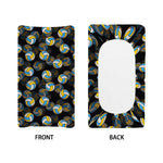 Volleyball Pattern Print Changing Pad Cover