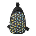 Volleyball Pattern Print Sling Bag