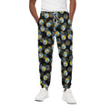 Volleyball Pattern Print Cotton Sweatpants