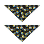 Volleyball Pattern Print Dog Bandana
