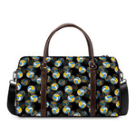 Volleyball Pattern Print Duffle Bag