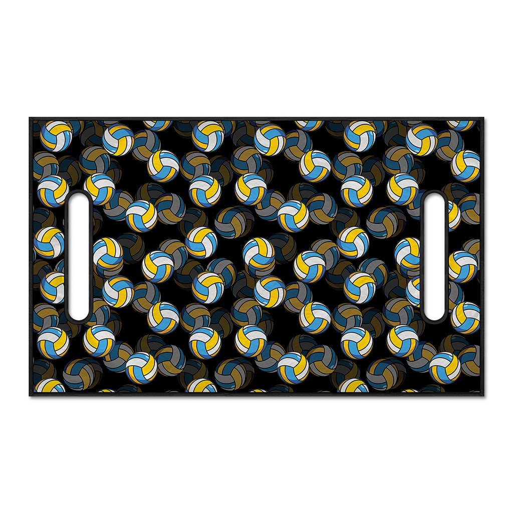 Volleyball Pattern Print Golf Cart Seat Cover