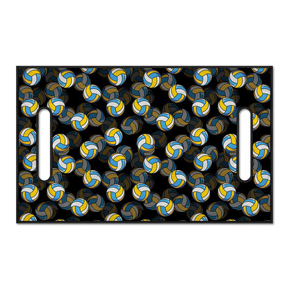 Volleyball Pattern Print Golf Cart Seat Cover