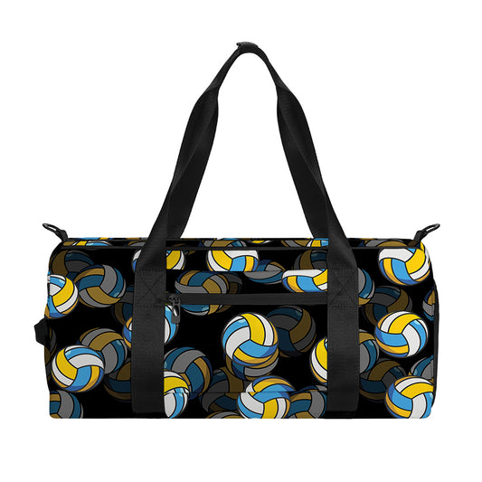 Volleyball Pattern Print Gym Bag