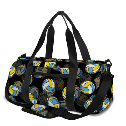 Volleyball Pattern Print Gym Bag