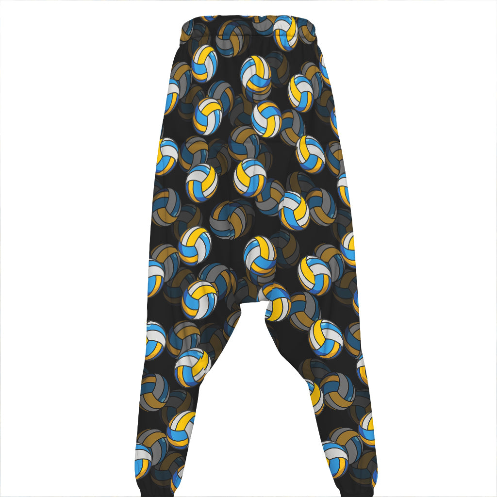 Volleyball Pattern Print Hammer Pants