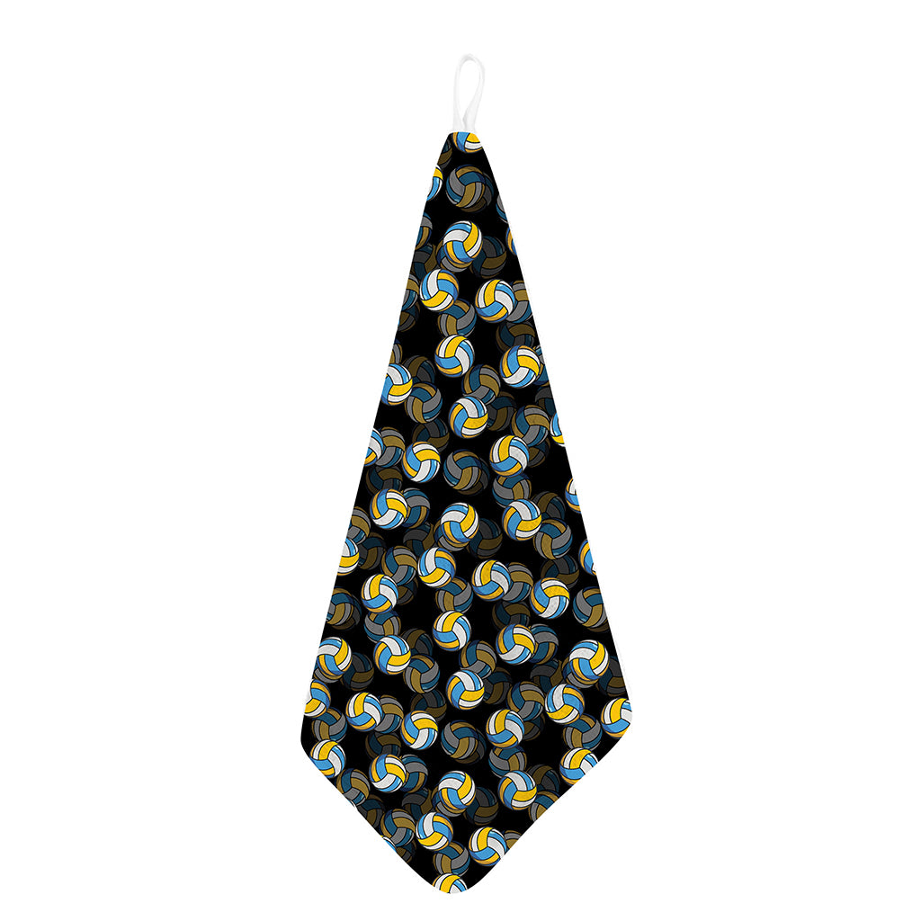Volleyball Pattern Print Hand Towel