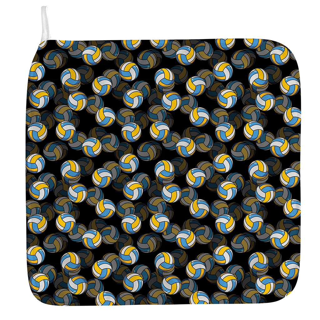 Volleyball Pattern Print Hand Towel